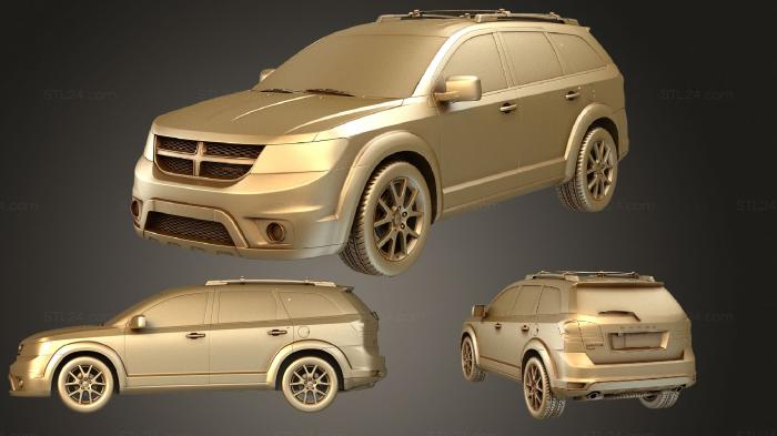 Автомобили и транспорт (Dodge Journey 2011, CARS_1301) 3D модель для ЧПУ станка